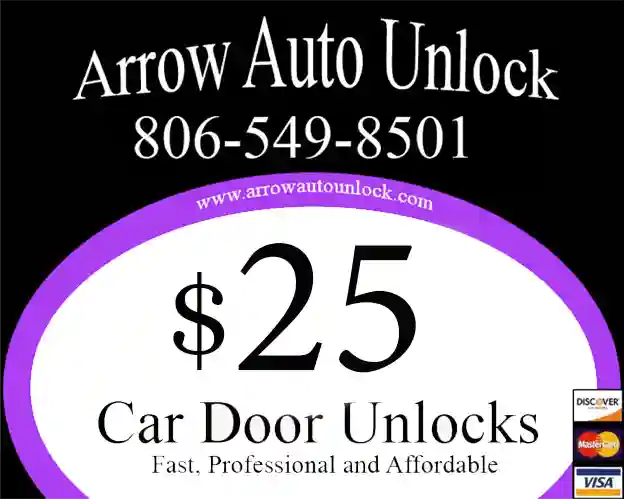 Arrow Auto Unlock Lubbock Texas